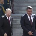 Putinas pirmą kartą po arešto orderio skyrimo atvyko į užsienį