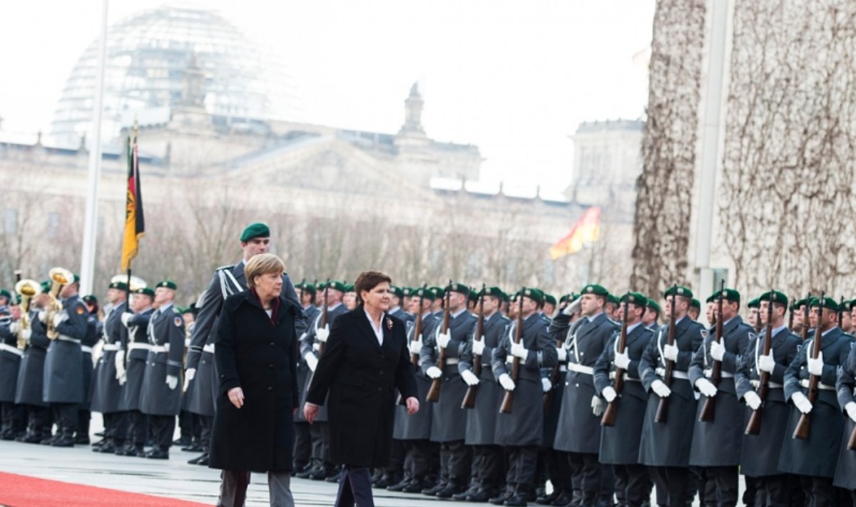 Premier Beata Szydło w Berlinie. Fot: P. Tracz / KPRM
