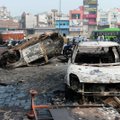 Trumpui lankantis Indijoje per riaušes sostinėje žuvo 20 žmonių, dar 189 sužeisti