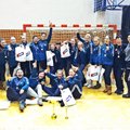 Lietuvos merginų rankinio jaunių rinktinės rankose – turnyro Slovakijoje nugalėtojų taurė