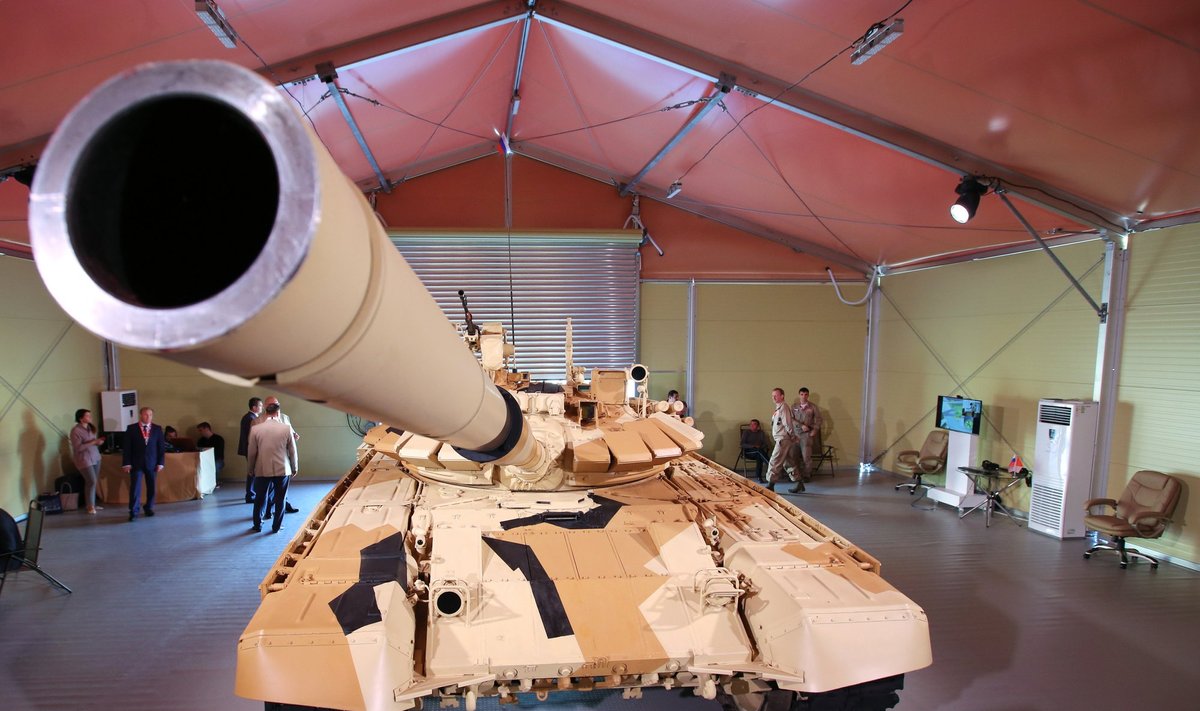 Modernizuotas tankas T-72
