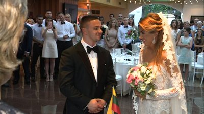 Sofios Gelašvili ir Domyniko Niūniavo vestuvės
