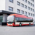 На улицы Вильнюса выходят новые троллейбусы, но пассажиров они пока возить не будут