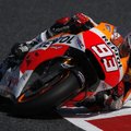 MotoGP: Ispanijoje M. Marquezas krito nuo motociklo