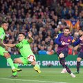 Į aikštę žengęs Messi iškart sutvarkė reikalus: „Barcelona“ – Ispanijos čempionė