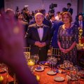 Vokietijos kancleris su žmona mini ypatingą progą
