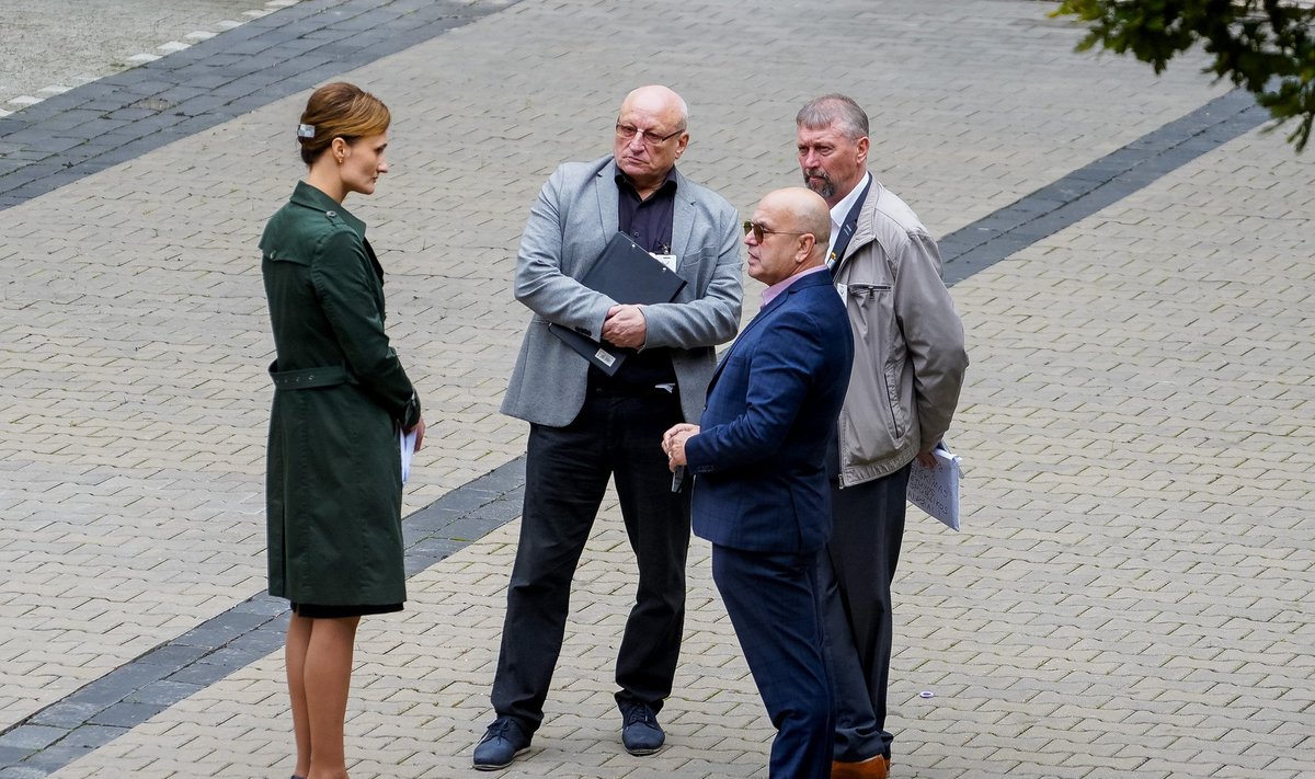 Viktorija Čmilytė–Nielsen, Algimantas Rusteika, Raimondas Grinevičius, Artūras Orlauskas