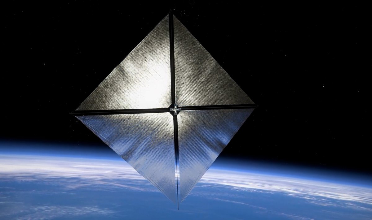 Demonstracinė JAV kosmoso agentūros NASA misija ACS3. Jos pagrindine žvaigžde tapo Lietuvoje  „NanoAvionics“ sukurtas palydovas. Kongsberg NanoAvionics/NASA archyvo nuotr. 