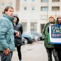 Vilniuje keliasdešimt asmenų dalyvavo akcijoje, skirtoje palaikyti už prekybą kanapių produktais nuteistą Simanyną