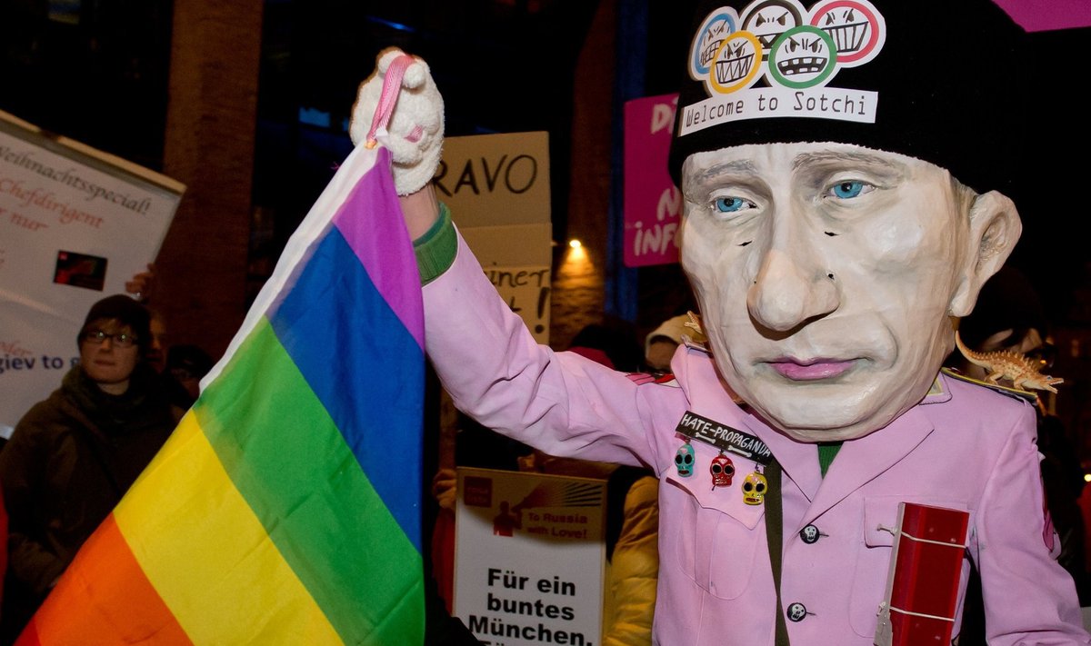 Rusijos valdžia ėmė triuškinti LGBTQ bendruomenę