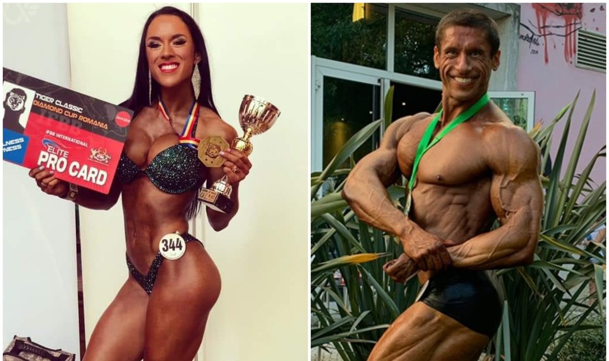 Goda Ševčenko, Deividas Dubinas / IFBB.lt