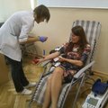 Klaipėdos savivaldybės darbuotojai dovanojo kraujo