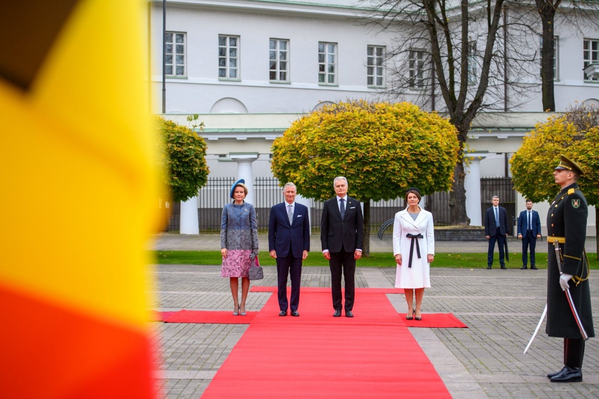 Lietuvos Ir Belgijos Pirmosios Poros Kaune Susipažino Su Čiurlionio ...