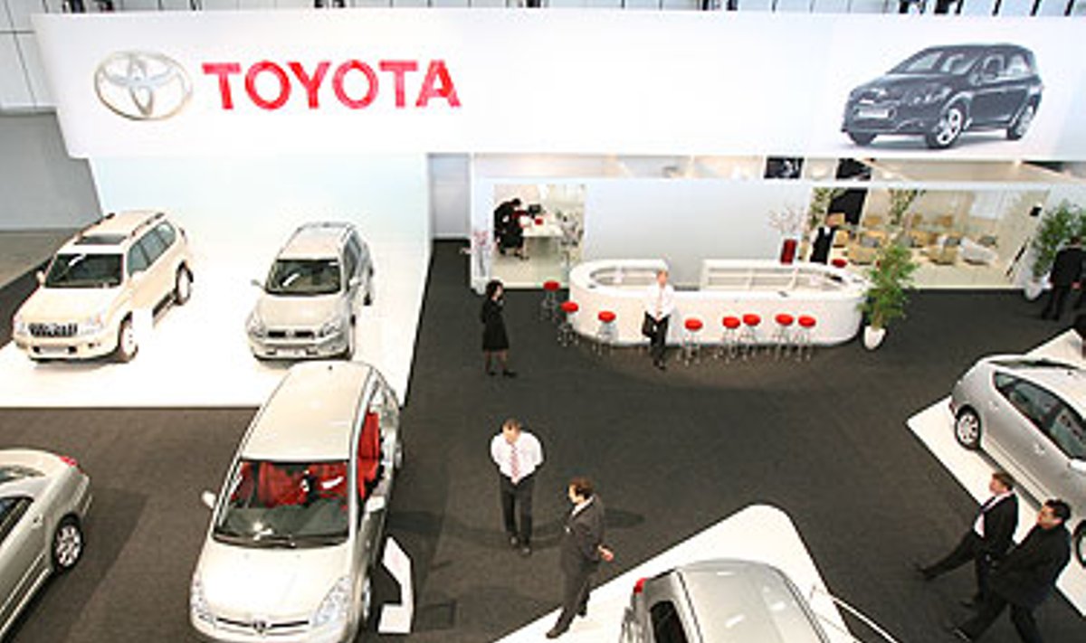 „Toyota“ stendas