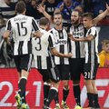 Italijoje „Juventus“ po įtikinamos pergalės susigrąžino pirmą turnyro lentelės poziciją