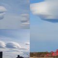 Danguje virš Lietuvos užfiksuotas unikalus atmosferos reiškinys – lęšiškieji debesys