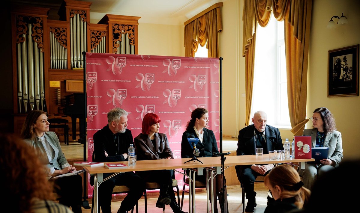 Spaudos konferencija, skirta Lietuvos muzikos ir teatro akademijos 90-mečiui