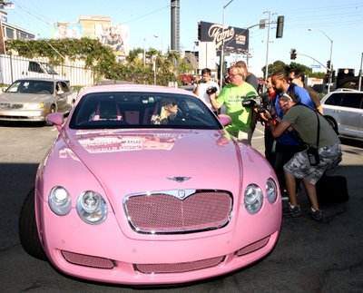 Paris Hilton vairuoja "Bentley" 