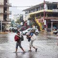 Uraganas „Hilary“ į Meksiką ir JAV atnešė smarkias liūtis