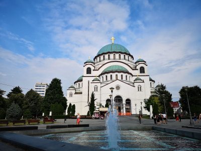 Belgrado cerkvė - viena didžiausių cerkvių pasaulyje