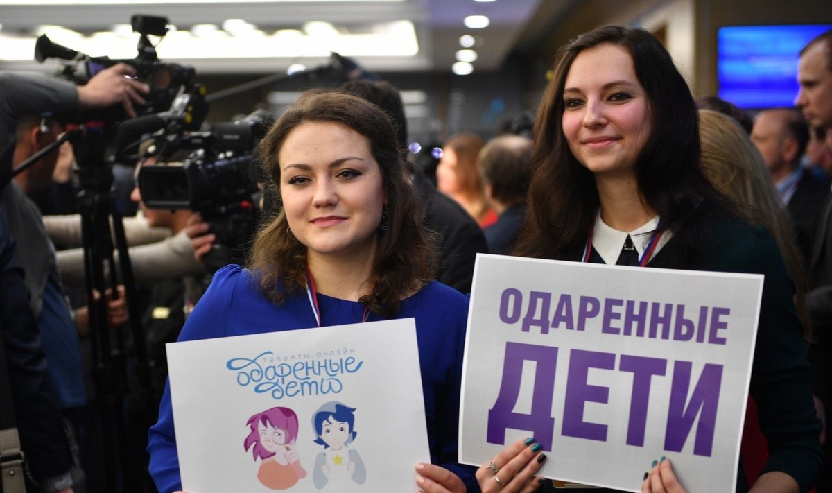 V. Putino populiarumas tarp jaunimo