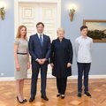 President Grybauskaitė presents letters of credence to Lithuania's new ambassador to USA