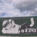 Vilniuje kuriasi graffiti katinai