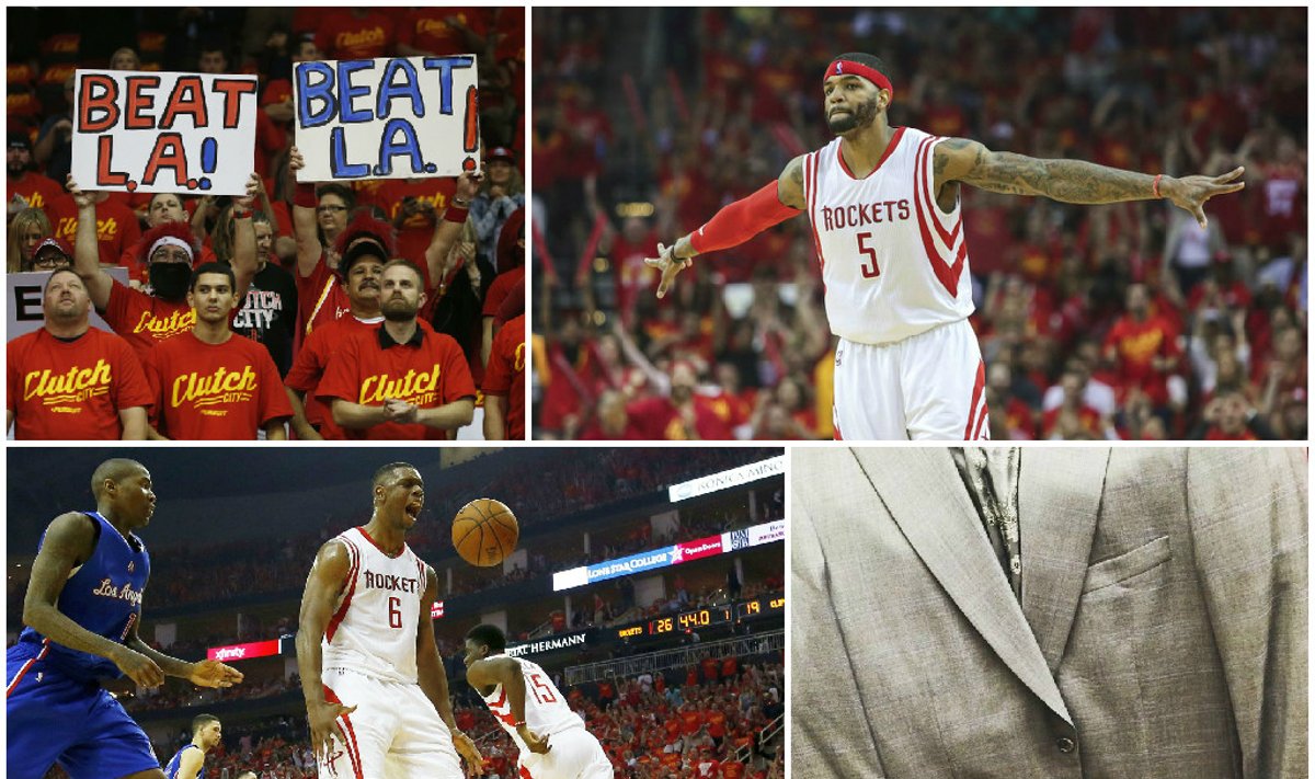„Rockets“ – NBA Vakarų konferencijos finale (AFP/Reuters/Scanpix nuotr.)