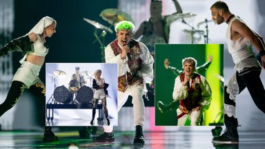 „Eurovizijos“ scenoje favoritais laikomų kroatų „Rim Tim Tagi Dim“ sulaukė neįtikėtinos publikos reakcijos