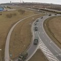 Nufilmuota iš oro: Greitojo reagavimo pajėgos atvyksta į pratybas Klaipėdoje