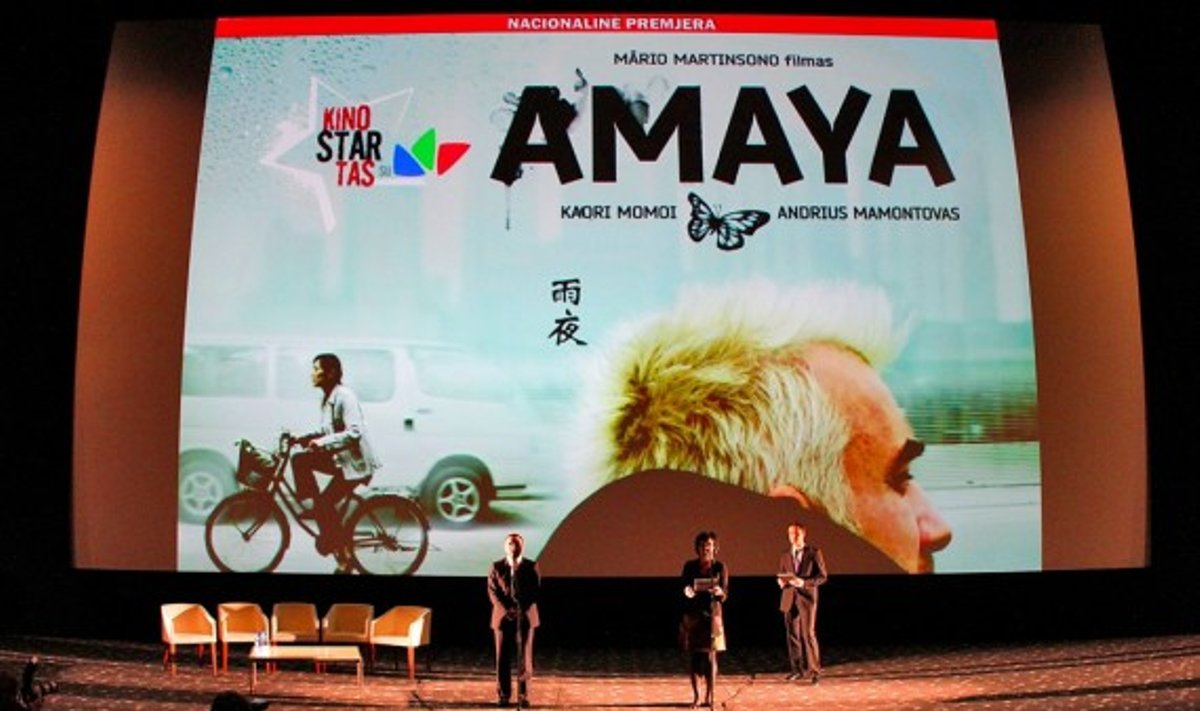Filmo "Amaya" premjera