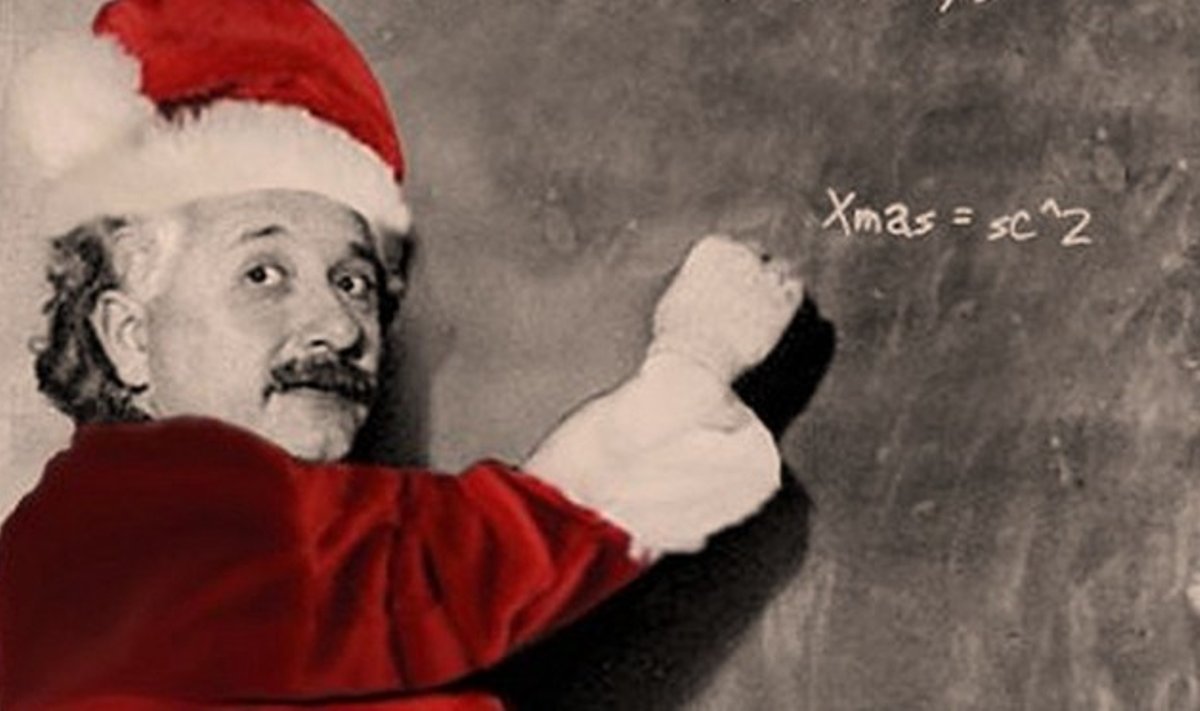 Kalėdų senelis fiziko akimis