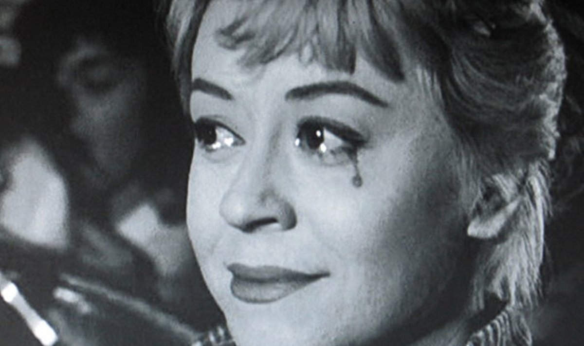 Kadras iš filmo „Kabirijos naktys“, 1957