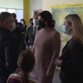 Diana Nausėdienė Visagine aplankė vaikus iš Ukrainos globos namų