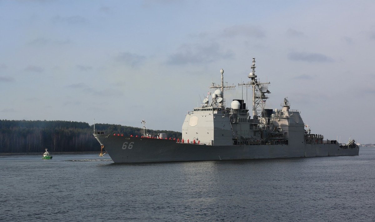 USS Hue City Klaipėdoje