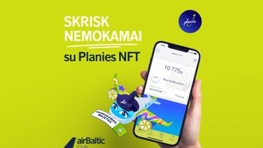 Oro linijų bendrovė „airBaltic“ suteikia galimybę keliauti nemokamai