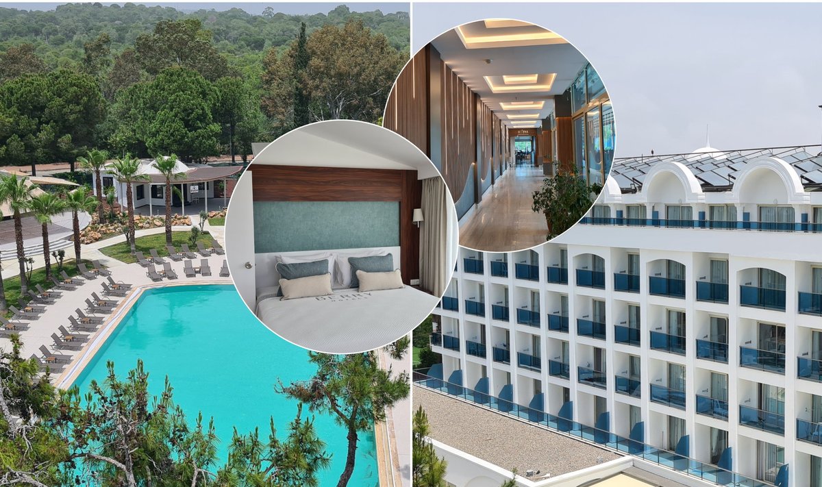 Apsilankė naujai atidarytame Turkijos viešbutyje