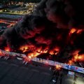 Per gaisrą Varšuvoje sudegė beveik visas prekybos centras