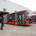 Kaune pradeda kursuoti pirmasis iš šimto hibridinių autobusų
