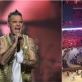 Robbie Williams Stokholme: ant kojų sukelti šiauriečiai, nuogas užpakalis ir terapinės išpažintys