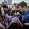 Prancūzijos futbolo rinktinė atvyko į Donecką