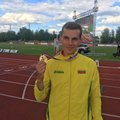 Bertašius pagerino Lietuvos rekordą ir įvykdė Europos čempionato normatyvą