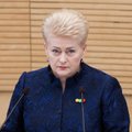 Годовой доклад президента Литвы Дали Грибаускайте - полный текст речи