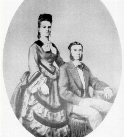 Izidoriaus ir Idos Straus vestuvių portretas