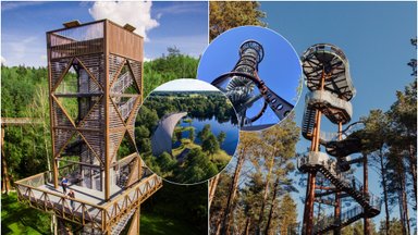 Vasaros išvykoms – 10 aukščiausių apžvalgos bokštų Lietuvoje: nuo jų atsiveria užburiantys vaizdai