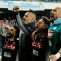 „Napoli“ palaužė „AC Milan“, „AS Roma“ laimėjo miesto derbį