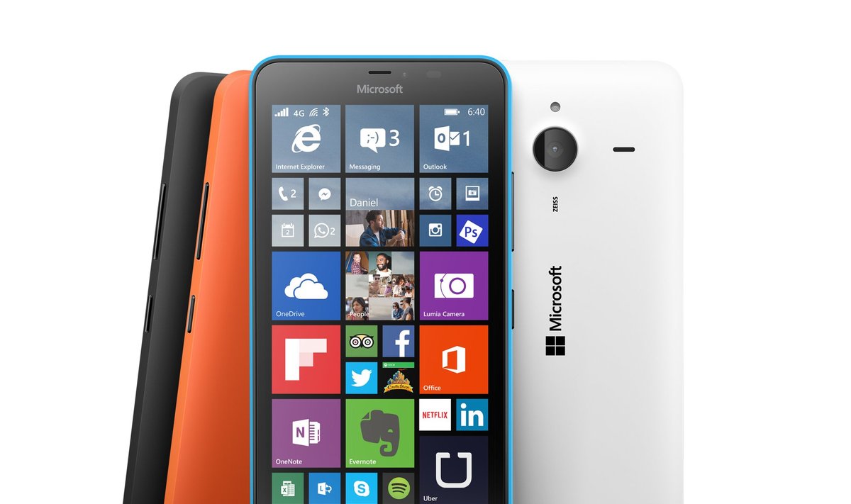 "Microsoft Lumia 640 XL"