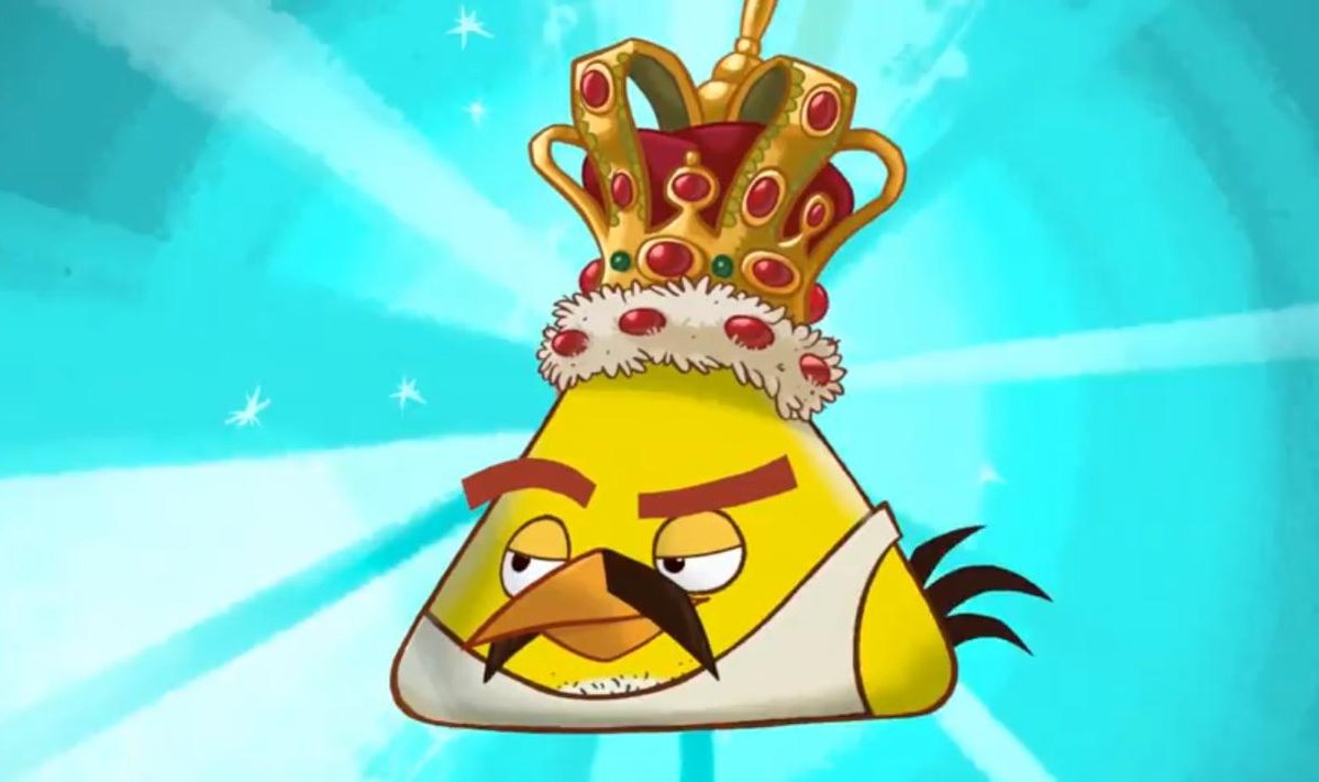 Freddie Mercury žaidime "Angry Birds"