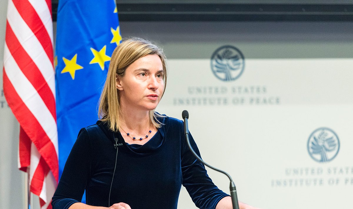 EU High Representative Federica Mogherini   Photo Ludo Segers