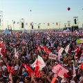 Turkijos opozicija Stambule surengė didžiulį mitingą prieš prezidentą